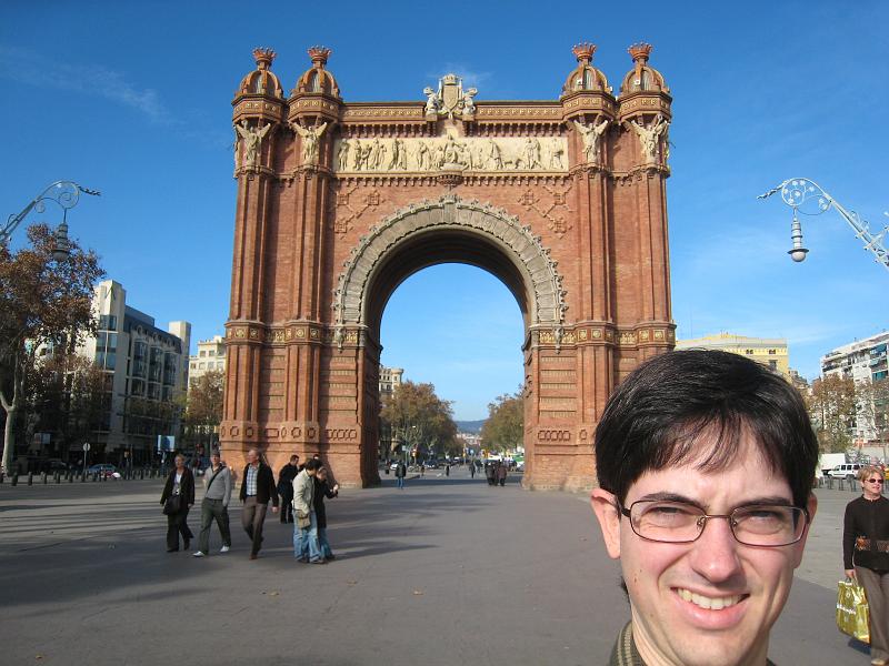 Arc de Triomph. No, not that one. The one in Barcelona.