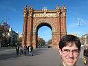 Arc de Triomph. No, not that one. The one in Barcelona.